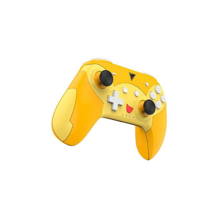 DragonShock PopTop Compact Mando Inalámbrico Gamepad para Nintendo Switch, Bluetooth, USB-C, 19 Botones, Giroscopio - Naranja/Rojo/Amarillo 2
