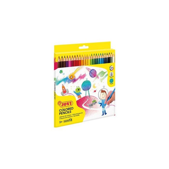 Lapices De Colores Jovi Estuche De 24 (Set de 10) Lapices De Colores Jovi Estuche De 24 (Set de 10)