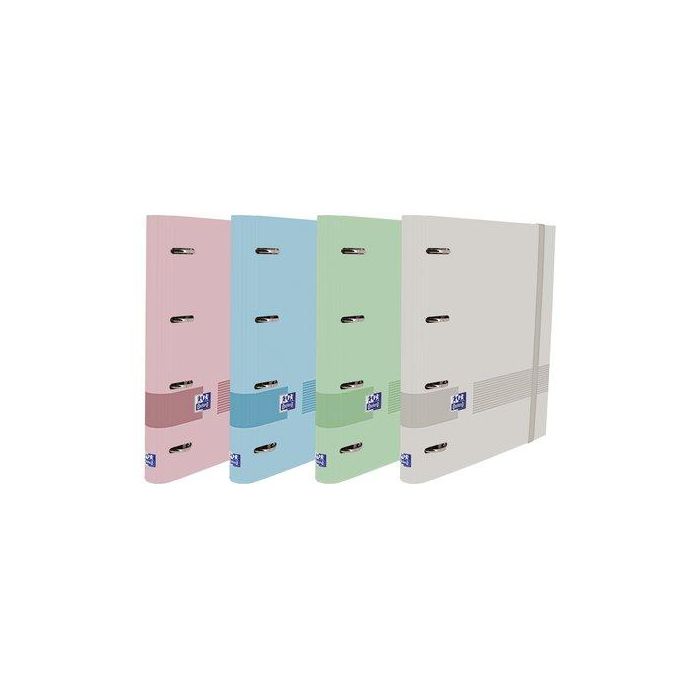 Carpebloc Oxford School Europeanbinder Oxford&You A4+ 4 An.Mixtas 35Mm Con Recambio 100 Hj. Cuadric.5X5 Surtido (5 Col.)