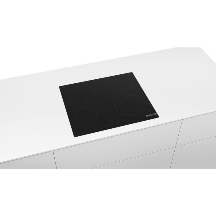 Tabla vitro 60cm Bosch - PKF611BB8E - Tipo de comando: en la parte delantera - Diseño: sin marco - Zona doble - Negro 3 Tabla vitro 60cm Bosch - PKF611BB8E - Tipo de comando: en la parte delantera - Diseño: sin marco - Zona doble - Negro 3