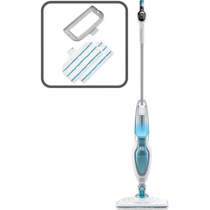Black + Decker FSM16CD-QS Escoba Limpiadora a Vapor 1600W 2 Black + Decker FSM16CD-QS Escoba Limpiadora a Vapor 1600W 2