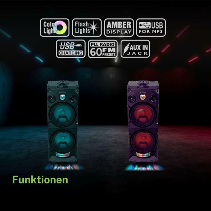 Altavoces Muse M-1935 DJ Negro 1 Altavoces Muse M-1935 DJ Negro 1