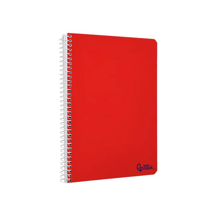 Liderpapel Cuaderno espiral A5 tapa blanda 80 hojas 75gr liso colores surtidos 5