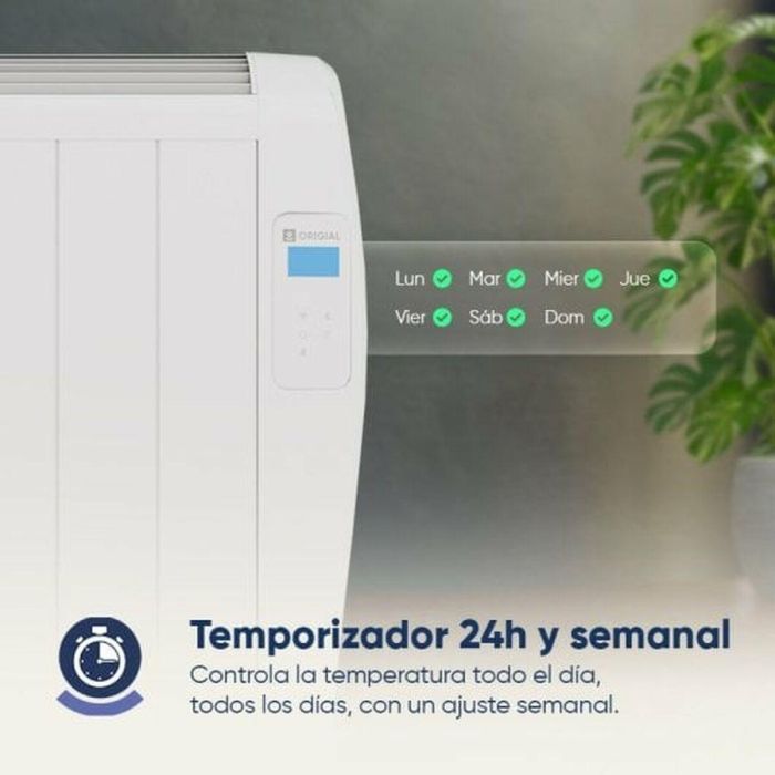 Radiador de Aceite Origial REALWARM 900 WiFi Blanco 900 W 4