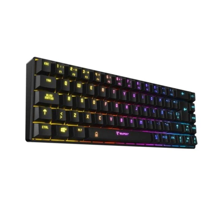 Teclado Gaming Tempest K20 Beast Qwerty Español Bluetooth