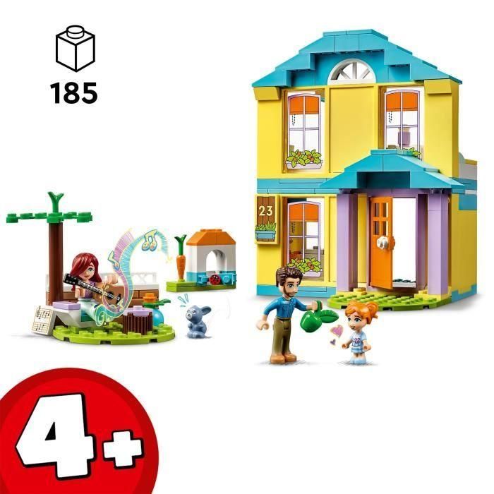 Lego Friends 41724 La Maison de Paisley, juguete para niños de 4 años, con accesorios y mini-poupées 1