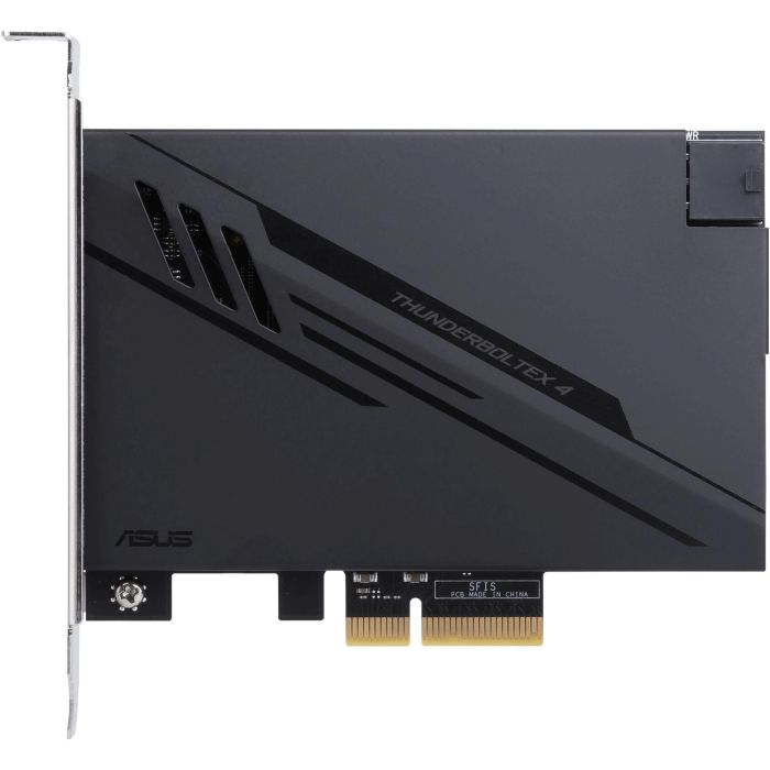 ASUS ThunderboltEX 4 Tarjeta de Expansión PCIe Thunderbolt 4 USB 3.2 Gen 2 Mini DisplayPort Intel JHL8540 Negro 40 Gbit/s
