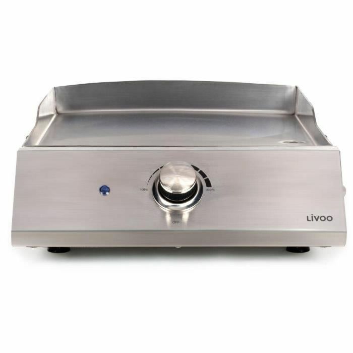 Livoo DOC292 Plancha de Gas 1 Quemador Acero Inoxidable