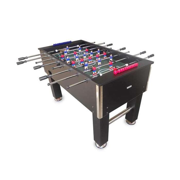 Futbolín salon (negro)- jugadores piernas abiertas 140 x 74 x 88 cm Futbolín salon (negro)- jugadores piernas abiertas 140 x 74 x 88 cm