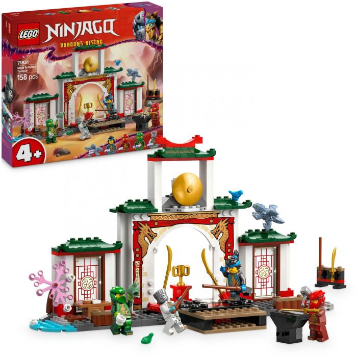 LEGO 71831 Templo Ninja del Spinjitzu NINJAGO con Dragón, 4 Minifiguras (Zane, Nya, Kai, Lloyd) y Accesorios – +4 años 14 LEGO 71831 Templo Ninja del Spinjitzu NINJAGO con Dragón, 4 Minifiguras (Zane, Nya, Kai, Lloyd) y Accesorios – +4 años 14