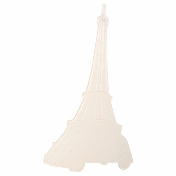 Placa de Pared Alexandra House Living Hierro Torre Eiffel 80 x 1 x 43 cm 2