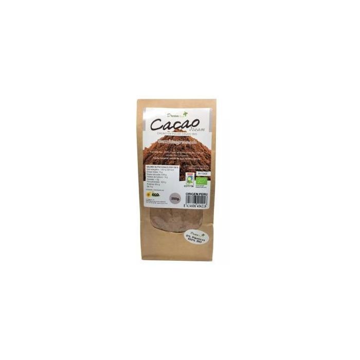 DREAM FOODS Cacao Polvo Ecológico 250Gr. Bio Crudo Bajo en Calorías de Perú