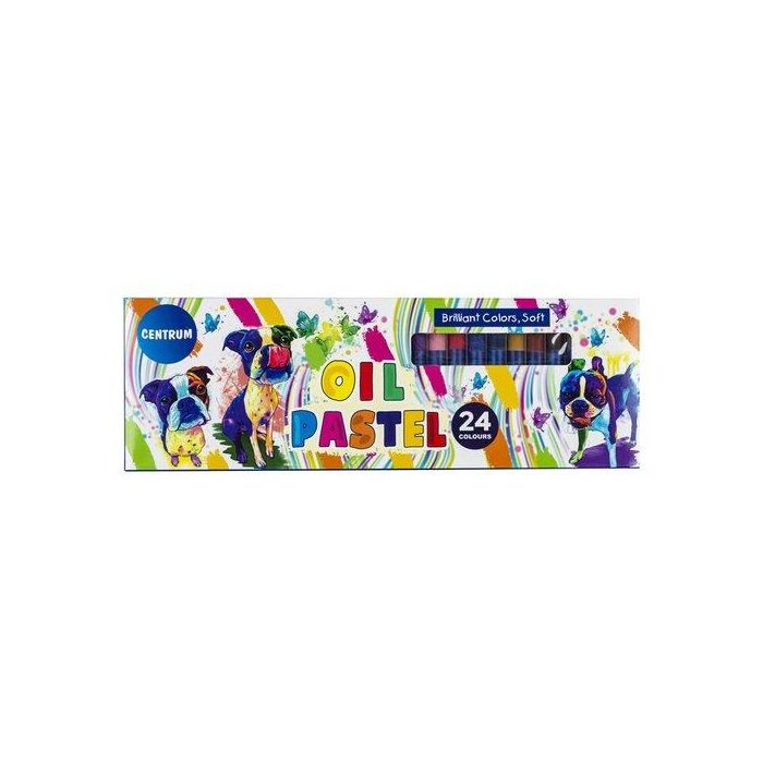 Ceras Centrum Oil Pastel Art Estuche De 24 (Set de 12)