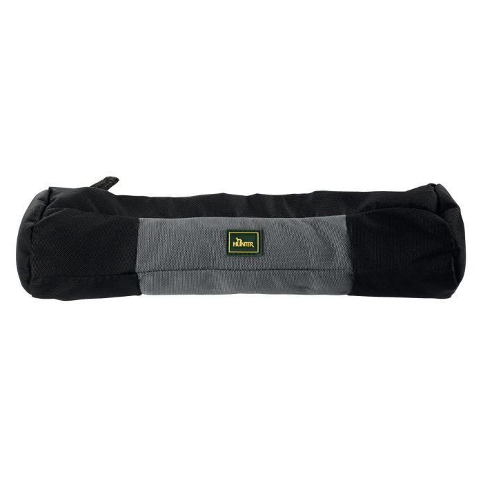Hunter Dummy Portasnacks Entrenamiento XL para Perros Gris Oscuro 30cm - Resistente Poliéster, Lavable con Revestimiento Interior y Cremallera