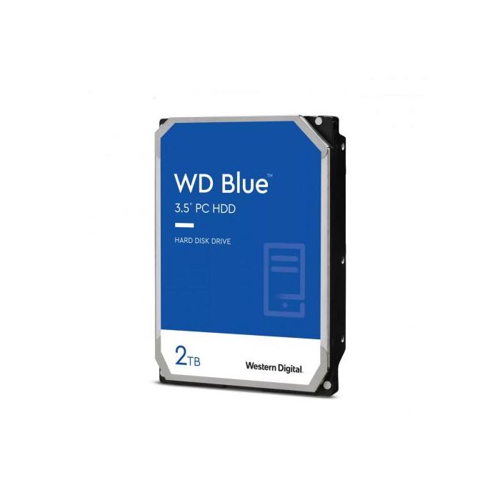 Western Digital Blue Disco Duro Interno 2 TB 3.5 pulgadas SATA 7200 RPM con 256 MB de Caché para Ordenadores de Sobremesa 0 Western Digital Blue Disco Duro Interno 2 TB 3.5 pulgadas SATA 7200 RPM con 256 MB de Caché para Ordenadores de Sobremesa 0