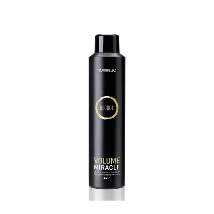 Montibel·Lo Decode Volume Miracle Spray 250ml para Volumen y Textura - Fijación Media para Cabello Fino