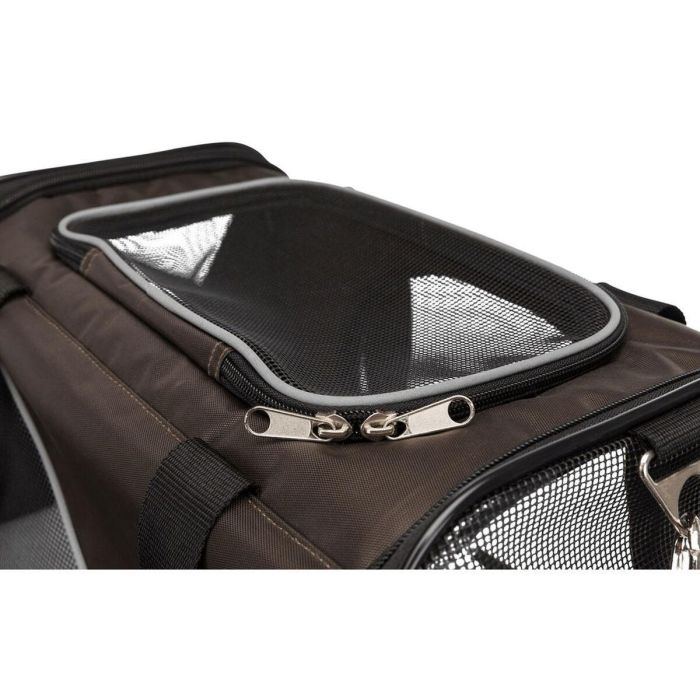 Bolso para Mascotas Trixie Joe Marrón 28 × 28 × 47 CM 4 Bolso para Mascotas Trixie Joe Marrón 28 × 28 × 47 CM 4