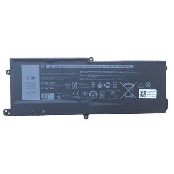 Dell Battery, 90WHR, 6 Cell, Lithium Ion Dell Battery, 90WHR, 6 Cell, Lithium Ion