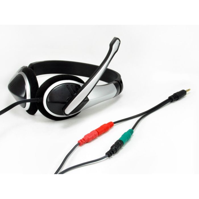 EQUIP 147943 Cable Adaptador Y Audio 3.5mm Macho a 2x 3.5mm Hembra 1.5m Negro 3