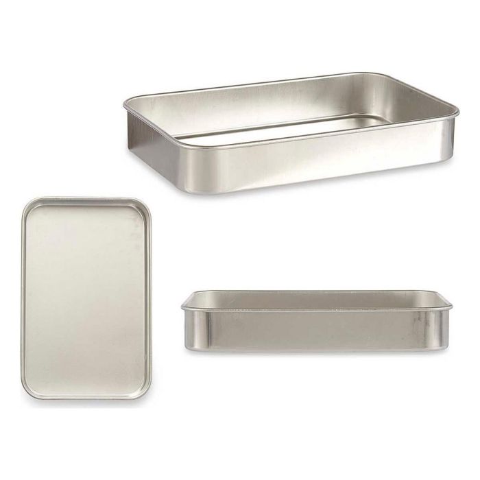 Rustidera Kinvara 100152 100152 Plateado Plata Aluminio 23,5 x 6 x 36 cm 36 x 6 x 23,5 cm 1