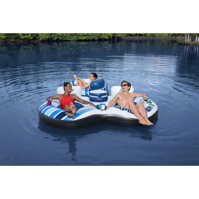 Bestway Rueda Doble Hinchable con Asas Rapid Rider 251x132 cm Playa y Piscina 43113 2 Bestway Rueda Doble Hinchable con Asas Rapid Rider 251x132 cm Playa y Piscina 43113 2