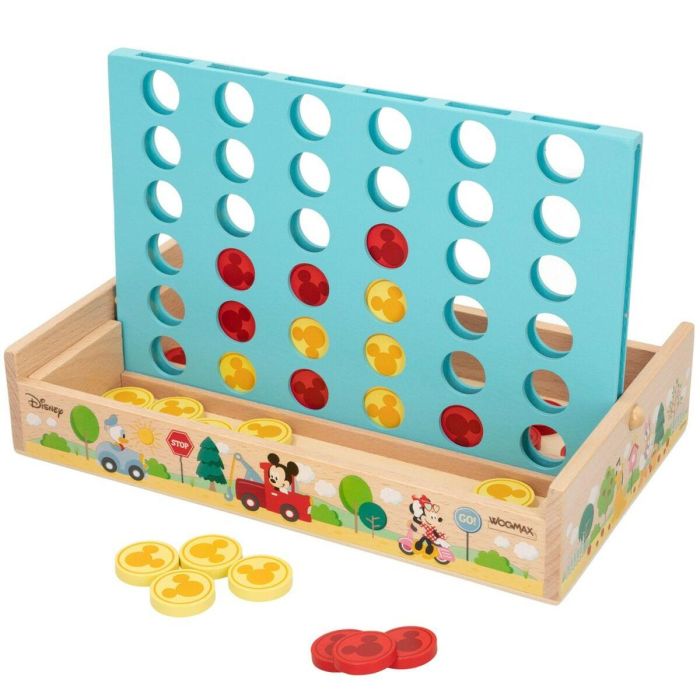 4 en Raya Disney 25 x 16 x 15,5 cm (6 Unidades) (37 Piezas) 6 4 en Raya Disney 25 x 16 x 15,5 cm (6 Unidades) (37 Piezas) 6