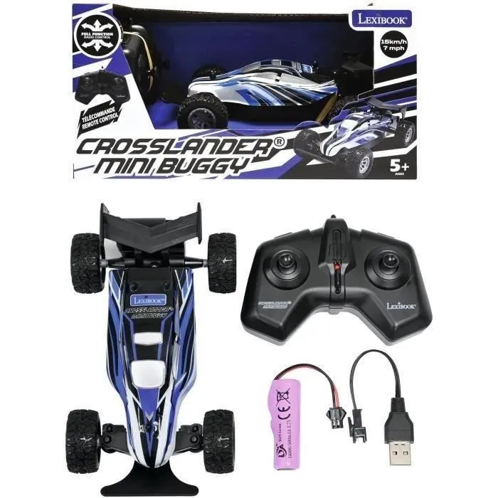 Lexibook LEX3380743106069 Mini Coche Teledirigido Buggy Crosslander Todas las Superficies Fácil de Usar 0 Lexibook LEX3380743106069 Mini Coche Teledirigido Buggy Crosslander Todas las Superficies Fácil de Usar 0