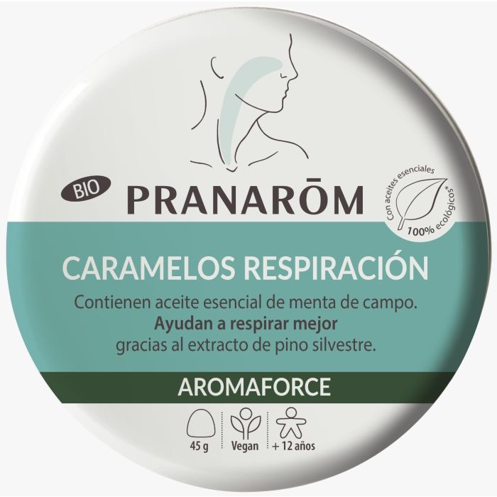 Pranarom Caramelos Emolientes Respiración Bio 45 Gr