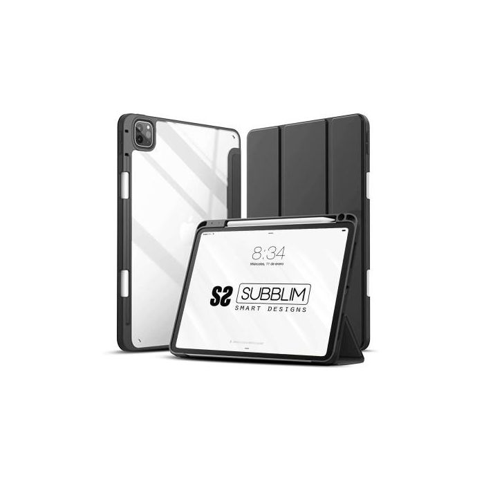 SUBBLIM Funda Tablet Clear Shock Case Ipad Pro 12,9" 2022/2021/2020 SUBBLIM Funda Tablet Clear Shock Case Ipad Pro 12,9" 2022/2021/2020