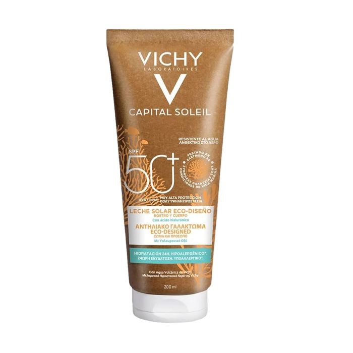 Vichy Capital Soleil Body Milk Eco Fps50 200 mL