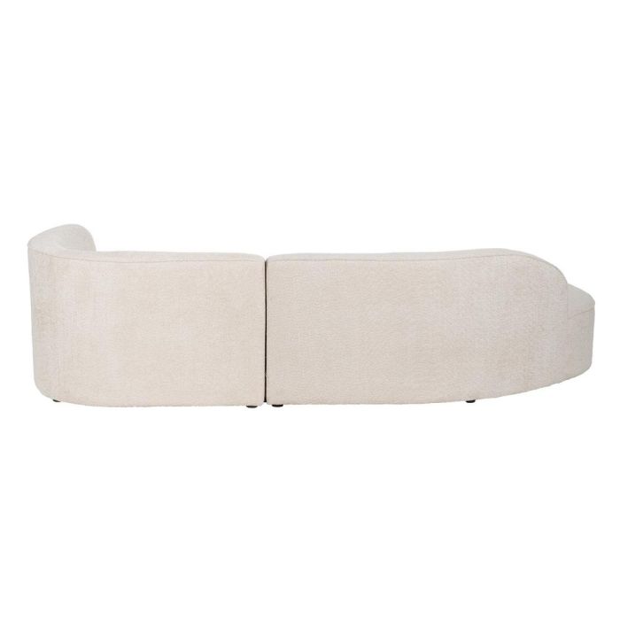 Sofá 2 Piezas Beige Tejido Salón 300 X 107 X 75 cm