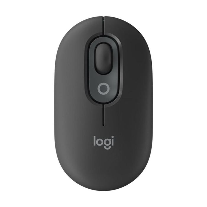 Logitech Ratón Inalámbrico Pop Mouse Grafito - Tecnología Bluetooth, Personalizable, Duración Batería 24 Meses Logitech Ratón Inalámbrico Pop Mouse Grafito - Tecnología Bluetooth, Personalizable, Duración Batería 24 Meses