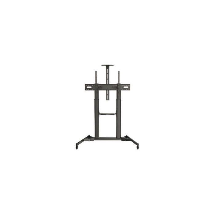Soporte de Suelo Inclinable/ Orientable con Ruedas Fonestar STS-42106N para TV de 60-100"/ hasta 100kg Soporte de Suelo Inclinable/ Orientable con Ruedas Fonestar STS-42106N para TV de 60-100"/ hasta 100kg
