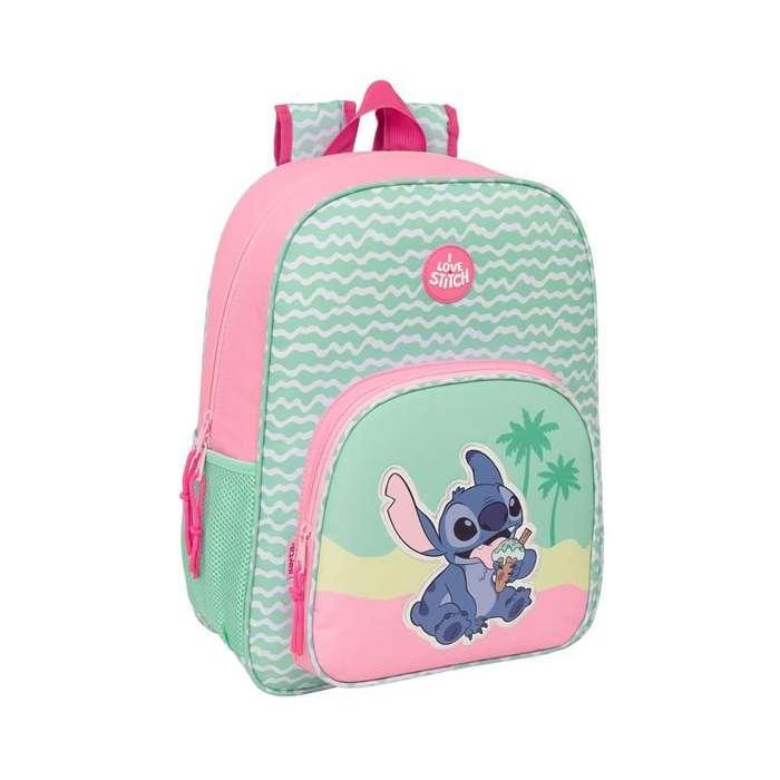 Safta Mochila Adaptable a Carro Stitch "Ice Cream" 33x42x14 cm