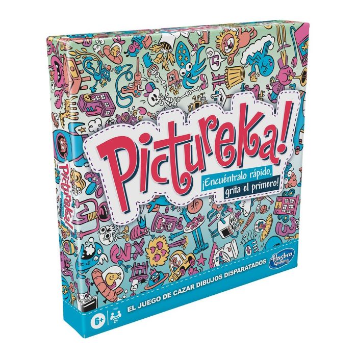 Hasbro Gaming F2564 Pictureka! Juego de Mesa de Dibujos para Encontrar Objetos Rápidamente, con Nuevas Tarjetas y Misiones, Español +6 años 1 Hasbro Gaming F2564 Pictureka! Juego de Mesa de Dibujos para Encontrar Objetos Rápidamente, con Nuevas Tarjetas y Misiones, Español +6 años 1