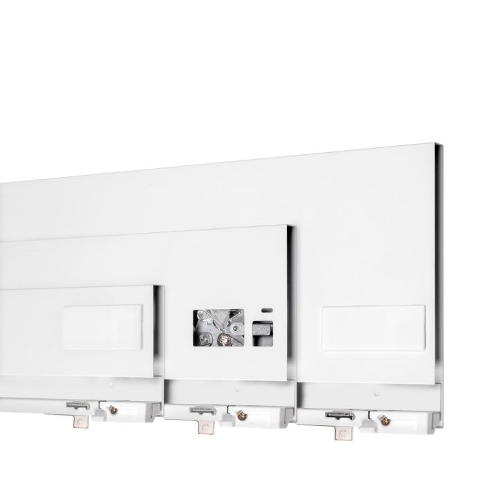 Emuca Cajón exterior Protone 30kg con guías de extracción total y cierre suave, Altura 131mm, profundidad 350mm, Acero, Pintado blanco 4 Emuca Cajón exterior Protone 30kg con guías de extracción total y cierre suave, Altura 131mm, profundidad 350mm, Acero, Pintado blanco 4