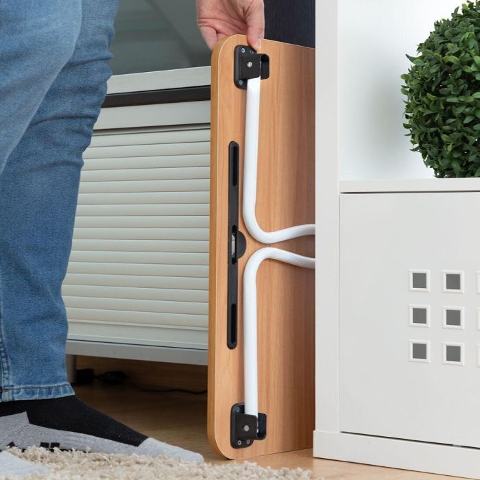 Mesa Plegable Auxiliar Multiuso Muvisk InnovaGoods 5 Mesa Plegable Auxiliar Multiuso Muvisk InnovaGoods 5