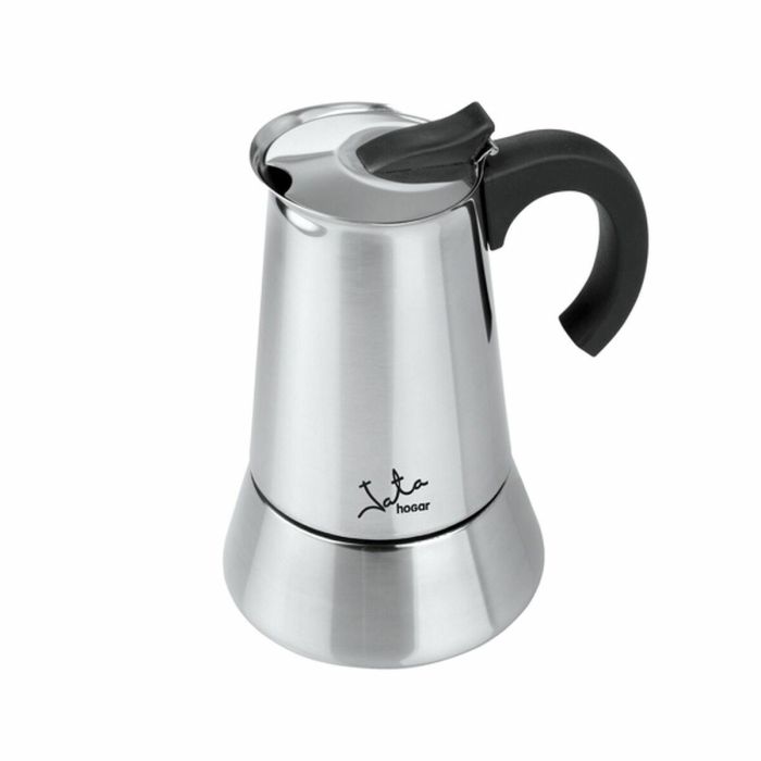 Cafetera Italiana JATA CAX106 ODIN * Acero 6 Tazas Metal Acero Inoxidable Cafetera Italiana JATA CAX106 ODIN * Acero 6 Tazas Metal Acero Inoxidable