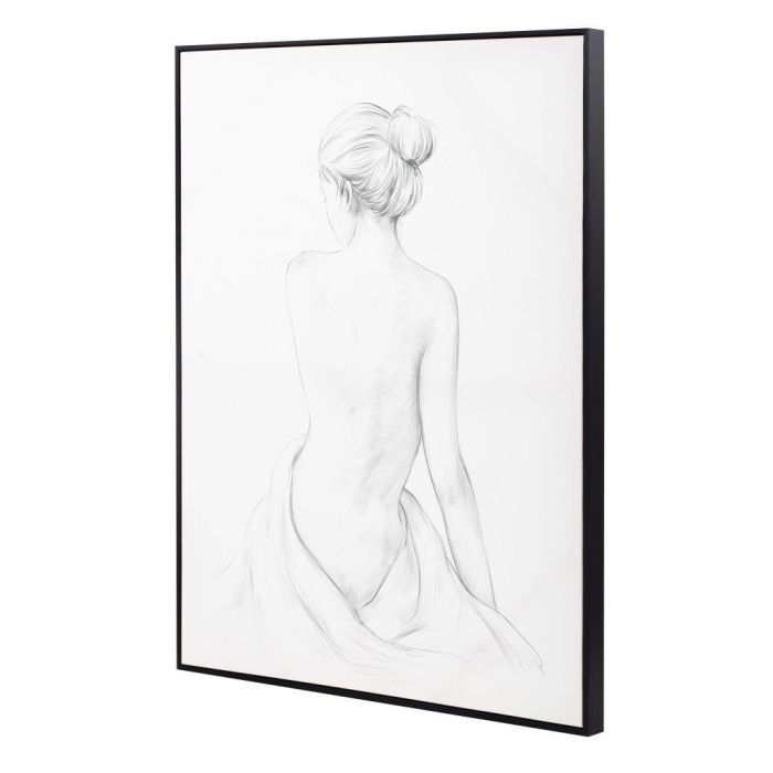 Cuadro Moderno DKD Home Decor Blanco Negro 4.5 x 102.5 x 82.5 cm (2 Unidades) 1