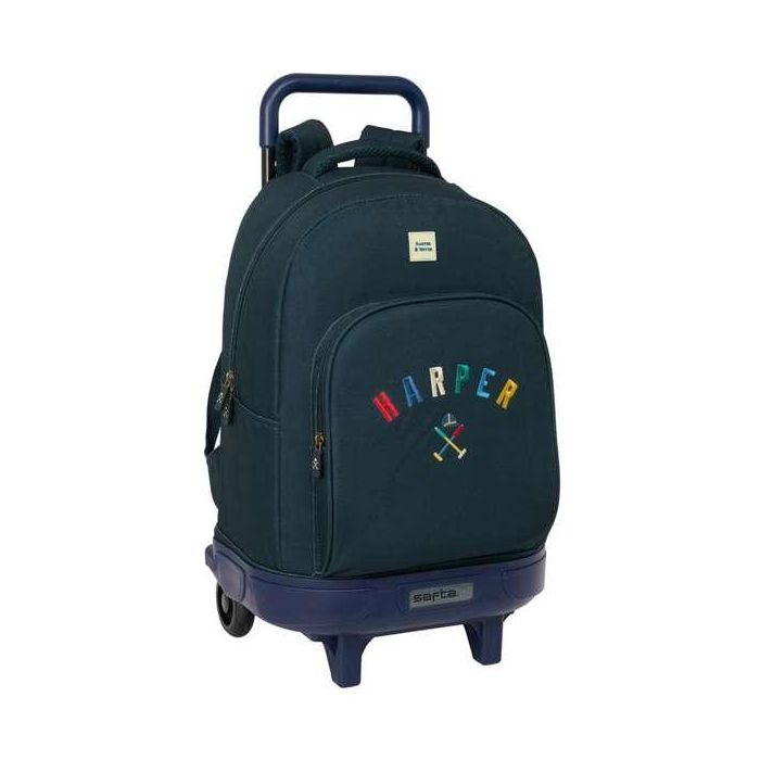 Safta Mochila Grande Con Ruedas Extraíble Harper & Neyer Escolar 33L 45cm 0 Safta Mochila Grande Con Ruedas Extraíble Harper & Neyer Escolar 33L 45cm 0