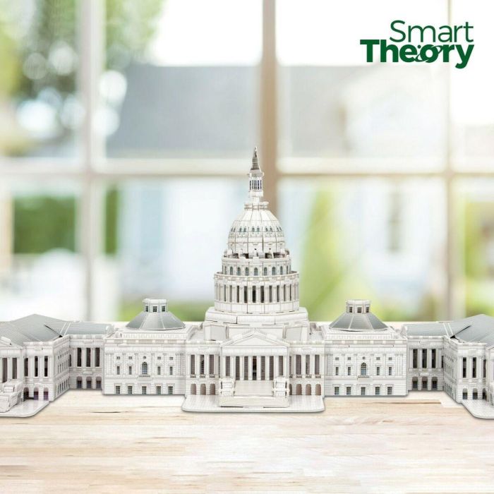 Puzzle 3D capitolio 126 piezas. 52,5x23,5x20,5 cm 2 Puzzle 3D capitolio 126 piezas. 52,5x23,5x20,5 cm 2