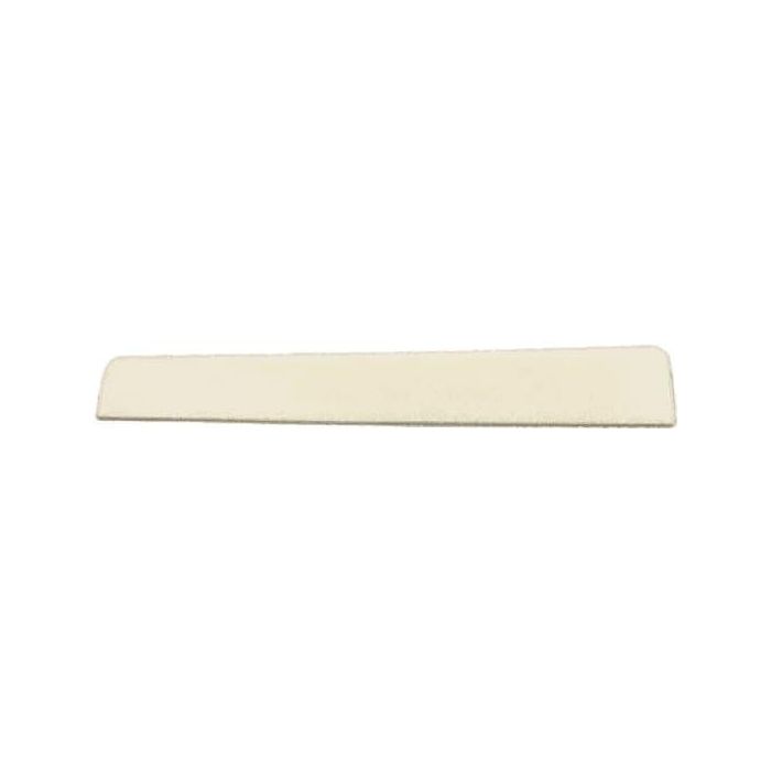 YELLOWPTS Selleta de Plástico para Puente de Guitarra Acústica 3"X9/16"X1/8" Efecto Hueso/Marfil