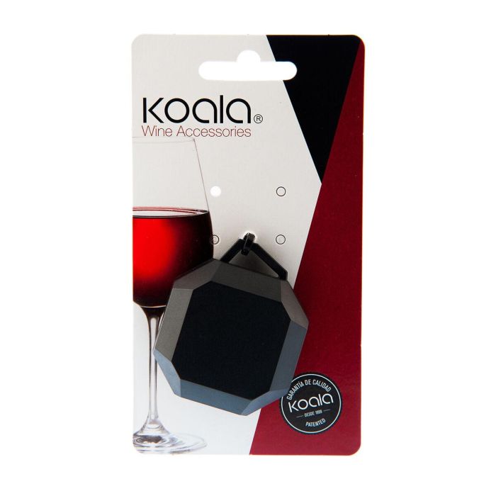 Cortacápsulas para Botellas Koala Basic Negro Plástico (6 x 5,1 x 1,8 cm) 3 Cortacápsulas para Botellas Koala Basic Negro Plástico (6 x 5,1 x 1,8 cm) 3