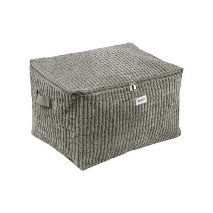 Caja de Almacenaje Versa Corduroy 38 x 26 x 26 cm Caqui 2 Caja de Almacenaje Versa Corduroy 38 x 26 x 26 cm Caqui 2