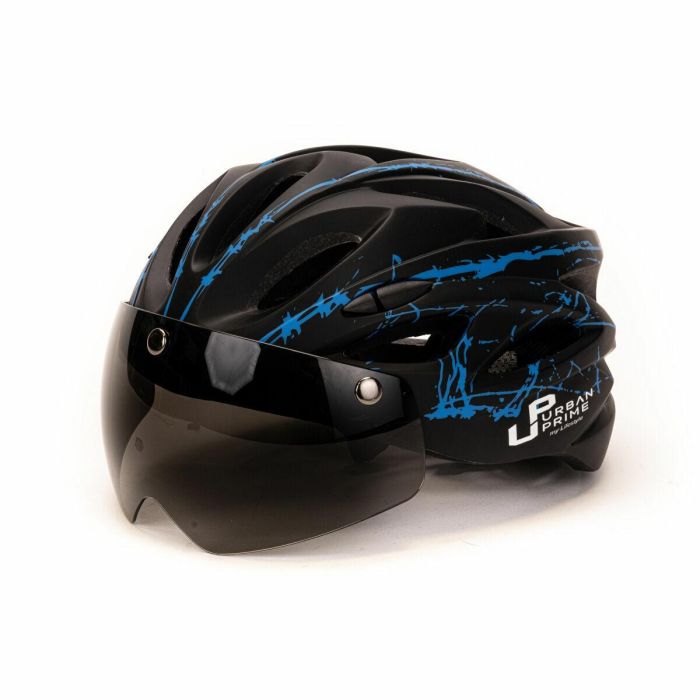 Casco para Patinete Eléctrico Urban Prime UP-HLM-EBK-BB Poliéster Metal Casco para Patinete Eléctrico Urban Prime UP-HLM-EBK-BB Poliéster Metal