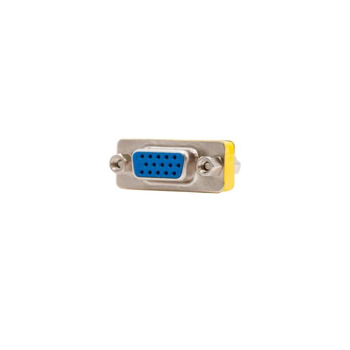 Nanocable 10.16.0001 Adaptador VGA Hembra a Hembra HDB15 para unir cables SVGA o convertir conectores D-sub Macho 2