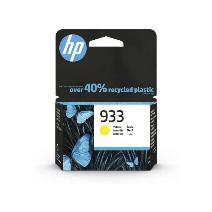 Cartucho de tinta amarillo original HP 933 (CN060AE) para impresoras HP OfficeJet 7100 Cartucho de tinta amarillo original HP 933 (CN060AE) para impresoras HP OfficeJet 7100