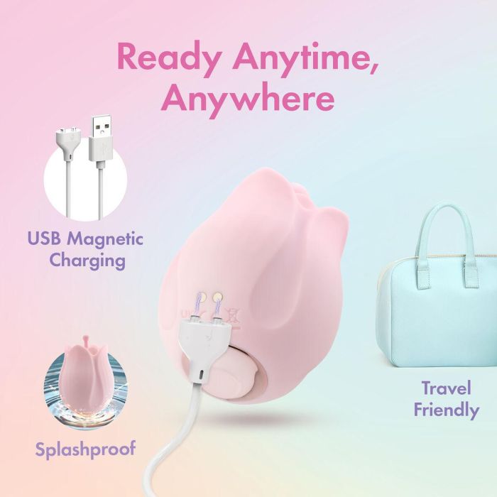 Masajeador Blush Play with me Rosa 11 Masajeador Blush Play with me Rosa 11