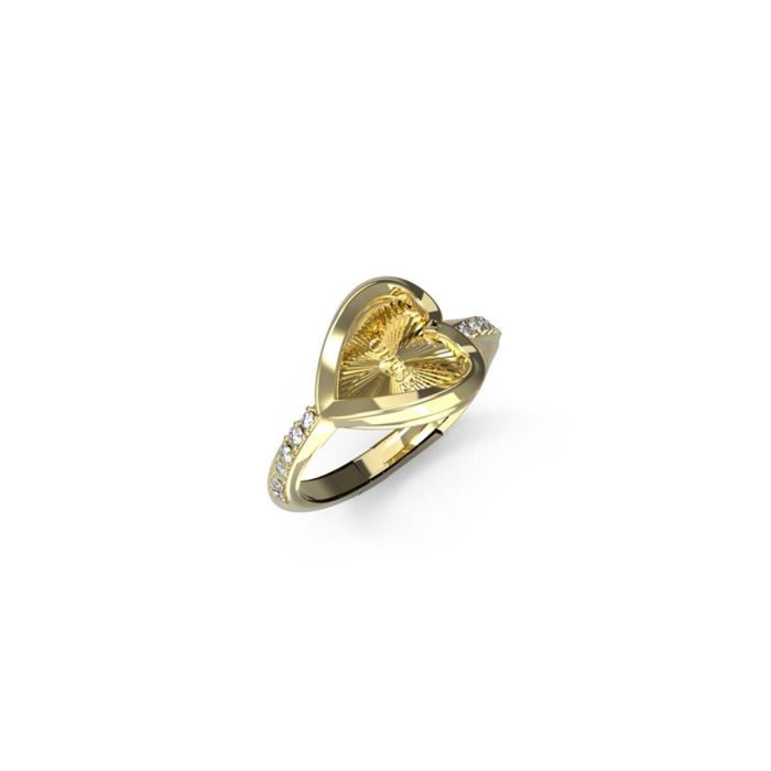 Anillo Mujer Guess JUBR04614JWYG52 Dorado 12 Anillo Mujer Guess JUBR04614JWYG52 Dorado 12