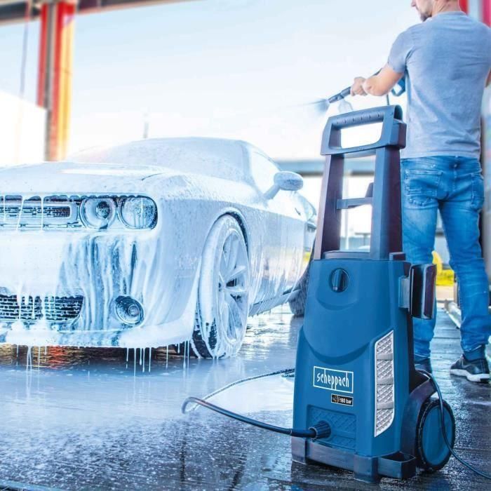 Scheppach HCE2400 Hidrolimpiadora eléctrica de alta presión 180 bar 2400 W 1 Scheppach HCE2400 Hidrolimpiadora eléctrica de alta presión 180 bar 2400 W 1